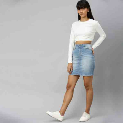 Mini A-Line Skirt