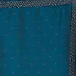 Blue & Gold-Toned Embellished Beads and Stones Saree